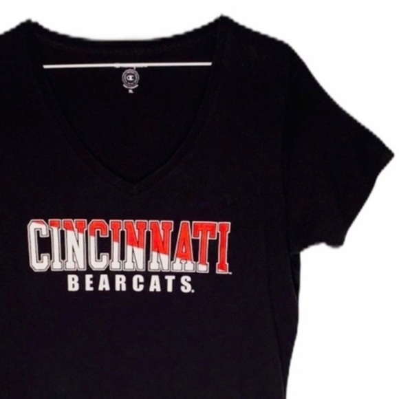 UNIVERSITY OF CINCINNATI UC BEARCATS T-shirt Red Black White Size Extra large - Picture 3 of 6